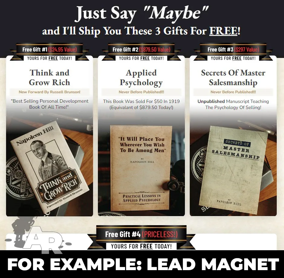 Secrets of Success lead magnet: Get 3 free gifts when you test-drive the Secrets of Success Mastermind Community for free for 30 days!
